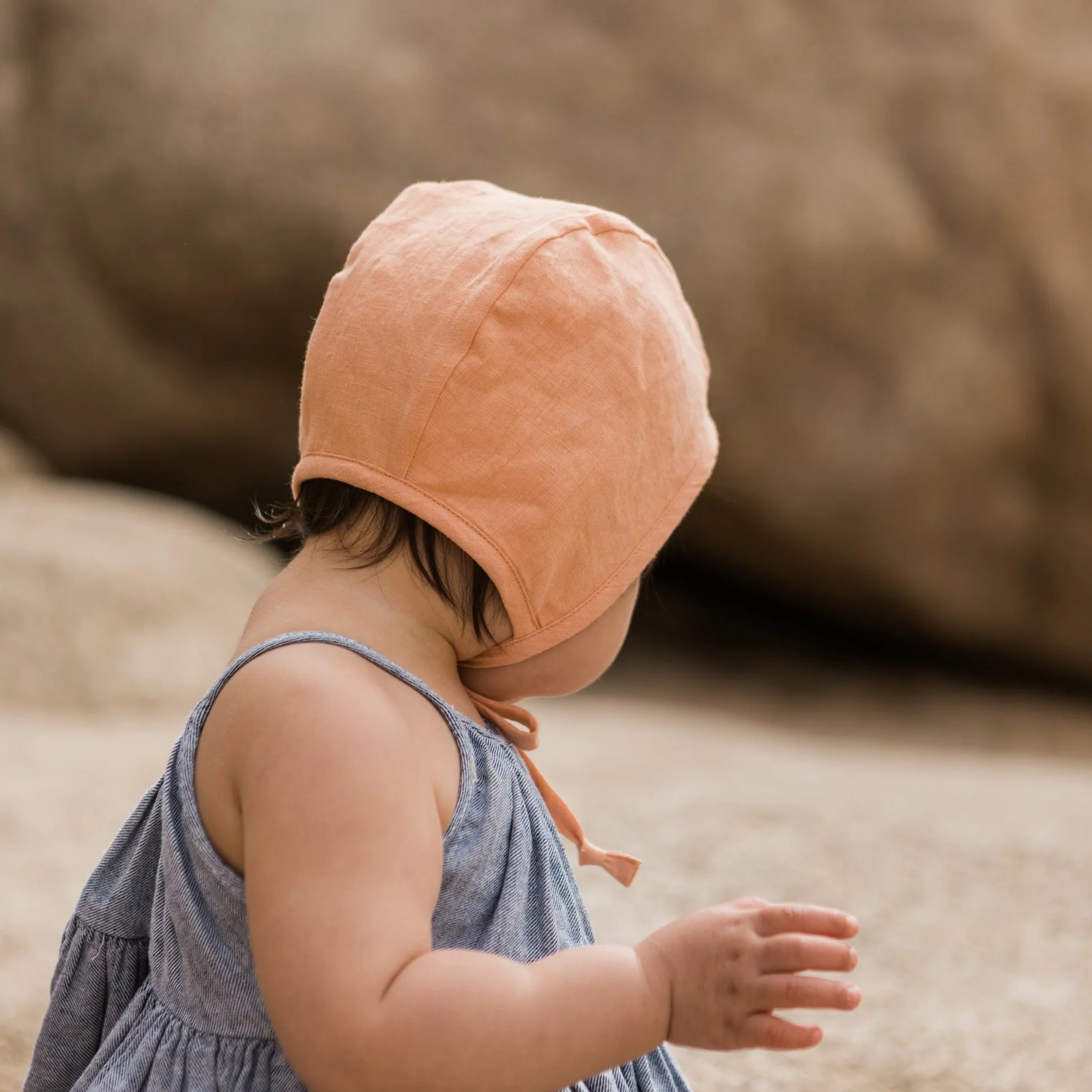 Desert Trail Linen Bonnet - Image 3