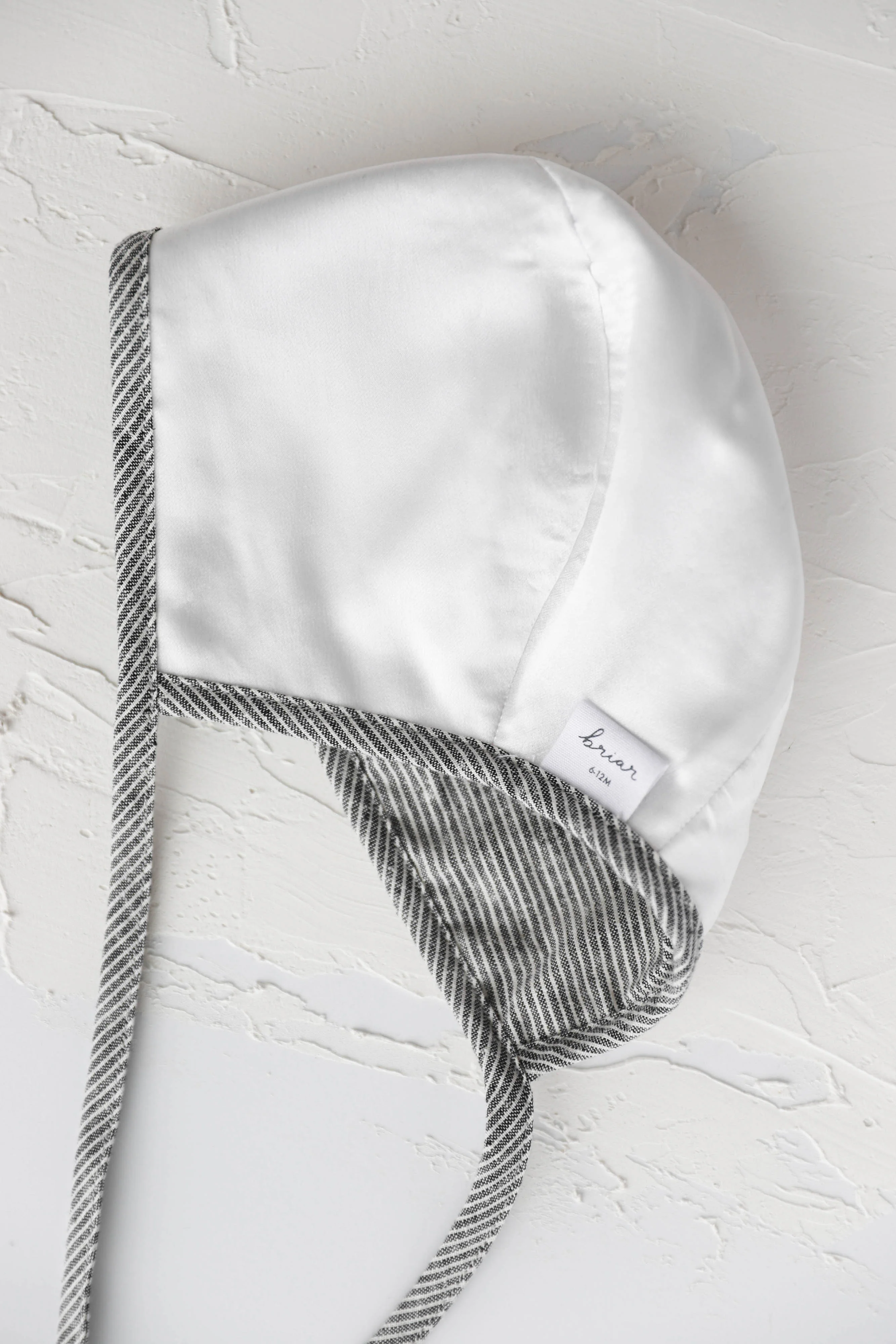 Natural Stripe Bonnet Silk-Lined - Image 5
