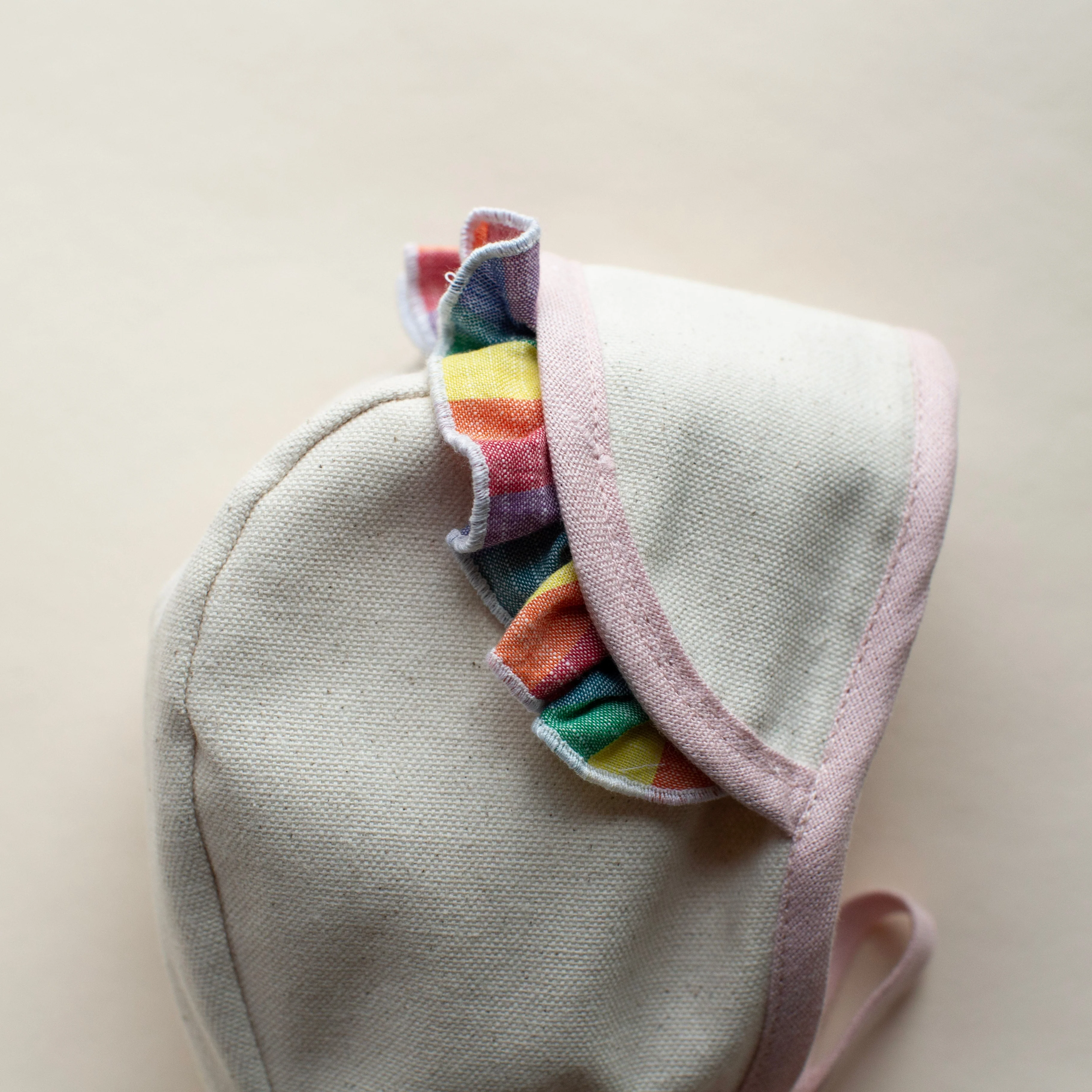 No. 23 Jill Brimmed Ruffle Bonnet - Image 2