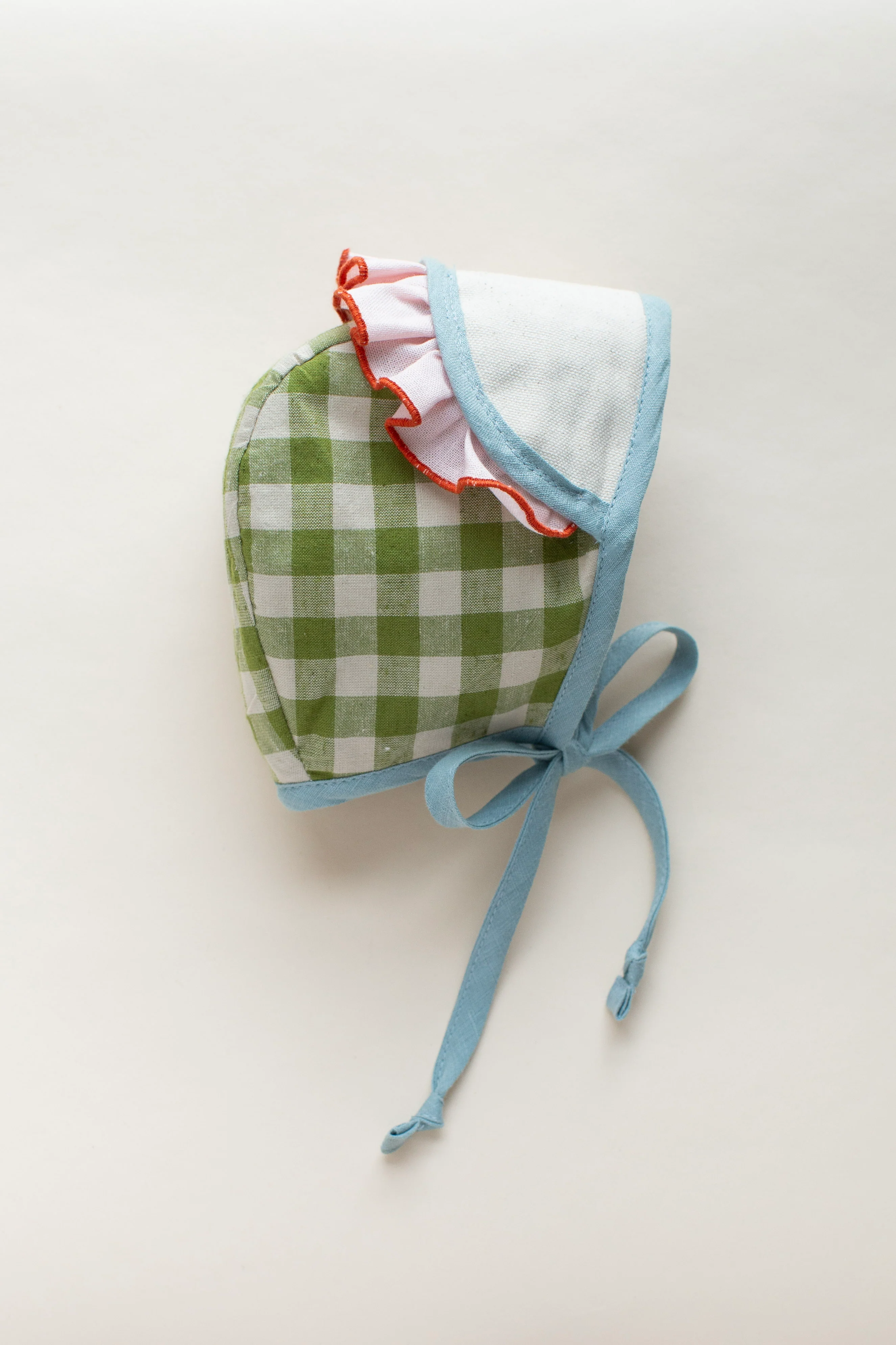 No. 27 Charlotte Brimmed Ruffle Bonnet - Image 2